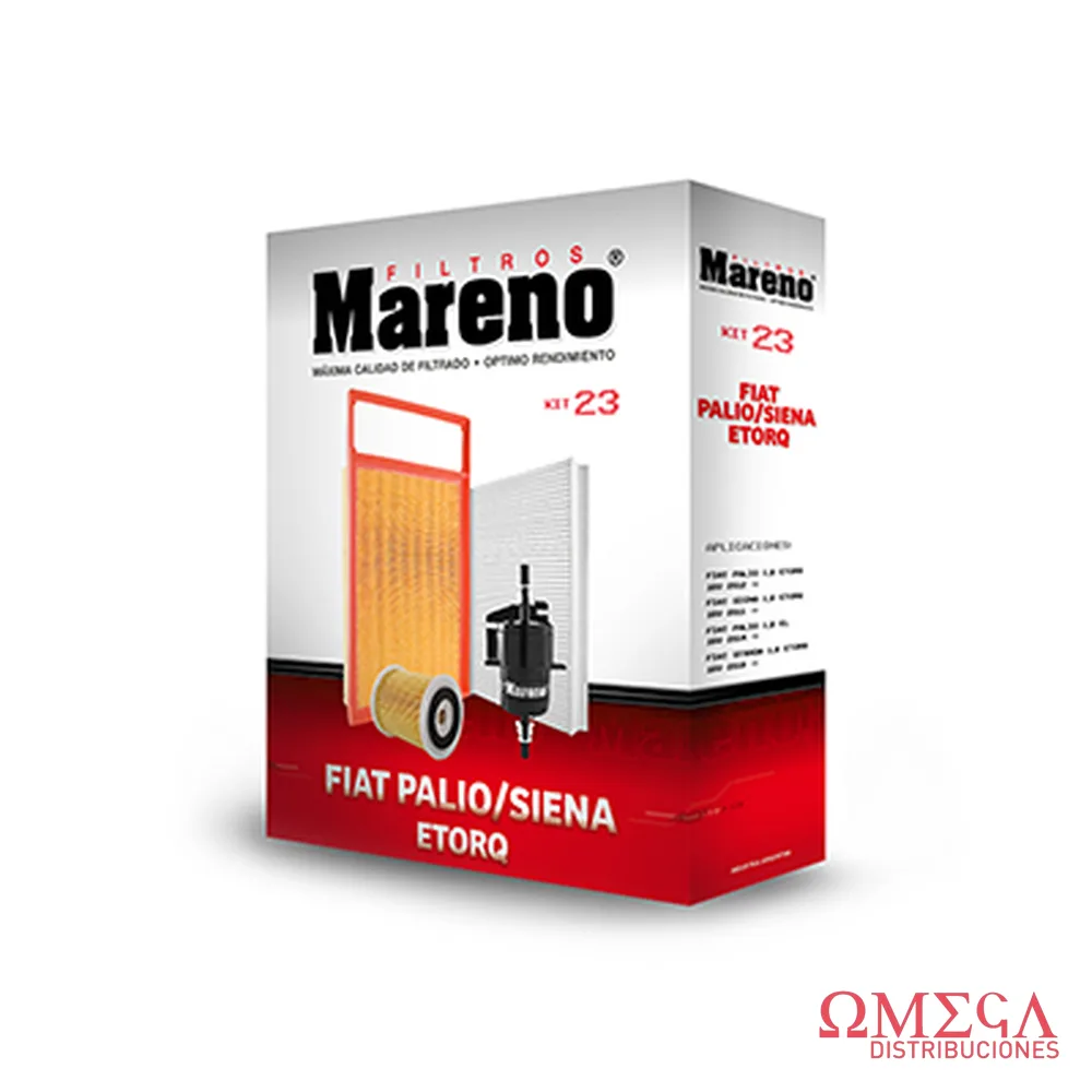Kit23-mareno Kit Fiat 1.6 16v. E-torq Palio /... KIT23-MARENO