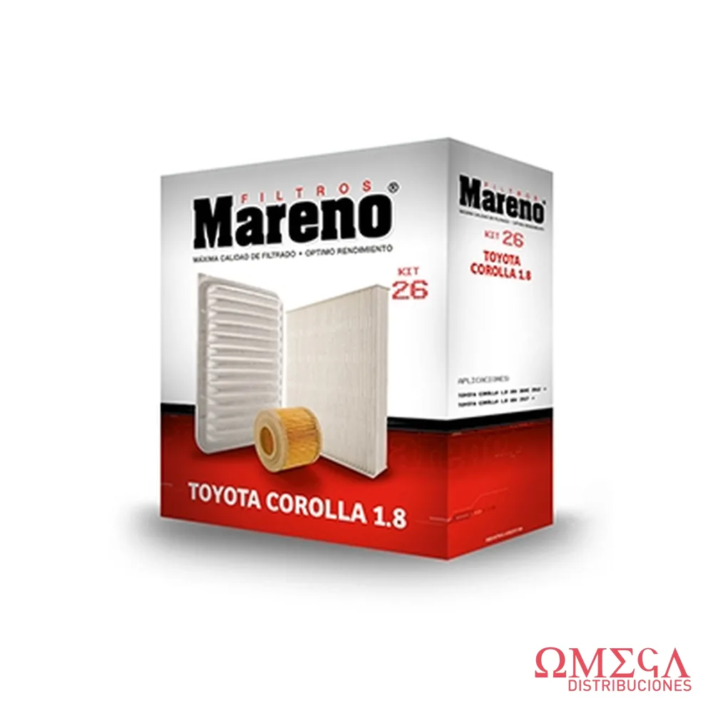 Kit Mareno — Toyota Corolla 1.8 MR396J MH953 EM1023 KIT26-MARENO
