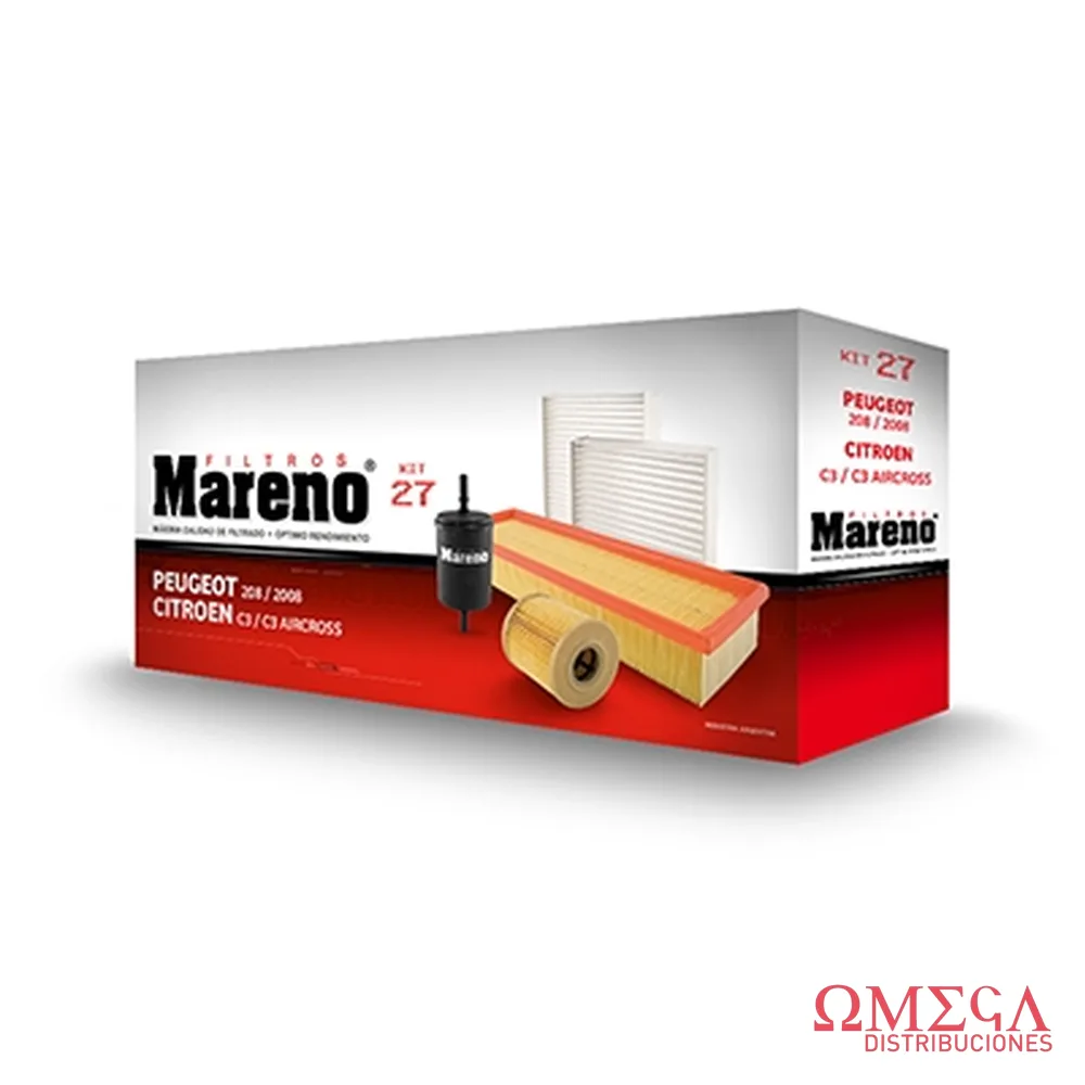 Kit Mareno — Peugeot 208/2008 Citroën C3 MR313 MH360 EM1012 MCI201 KIT27-MARENO