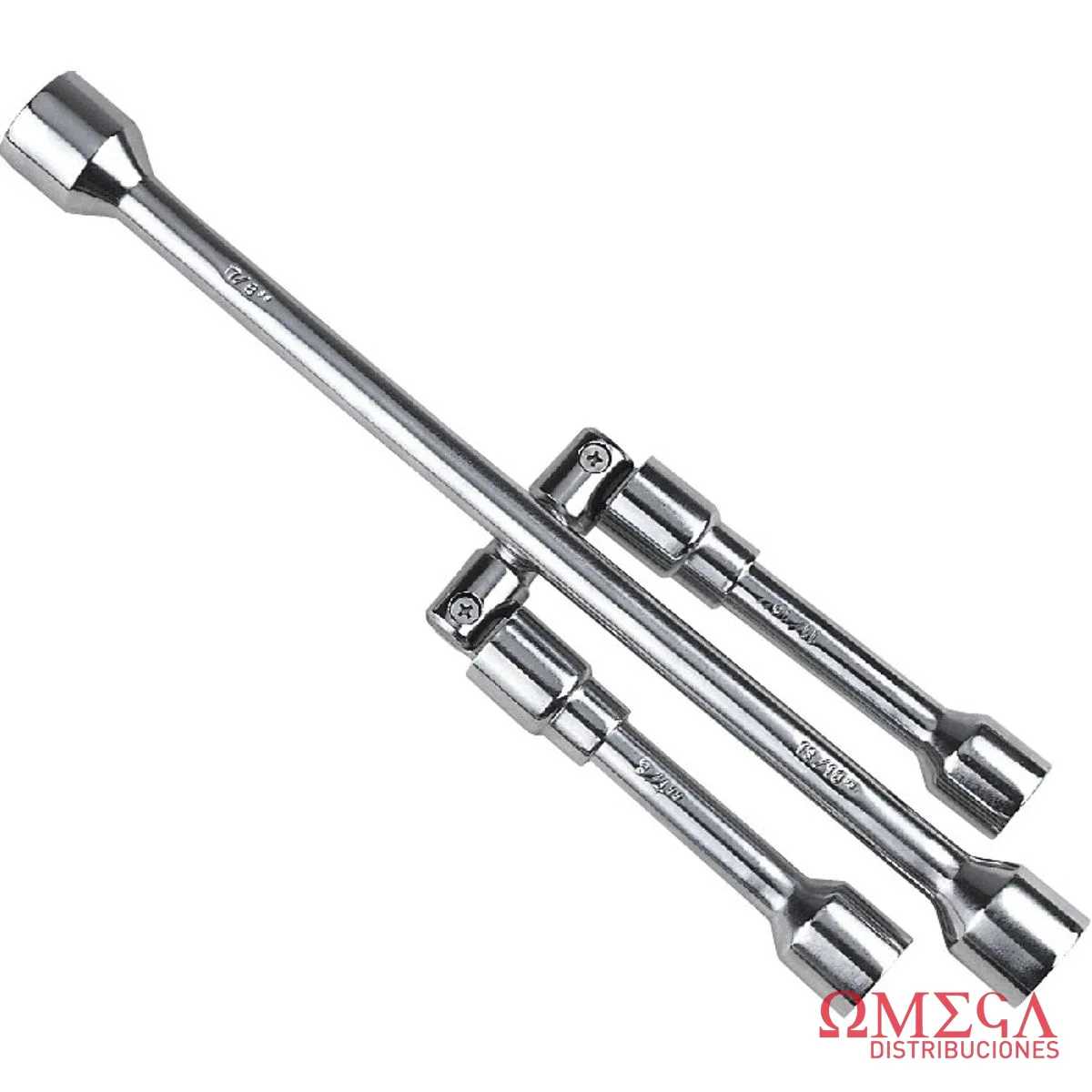 Llave de cruz plegable 17-19-21-23mm Crossmaster 9966610