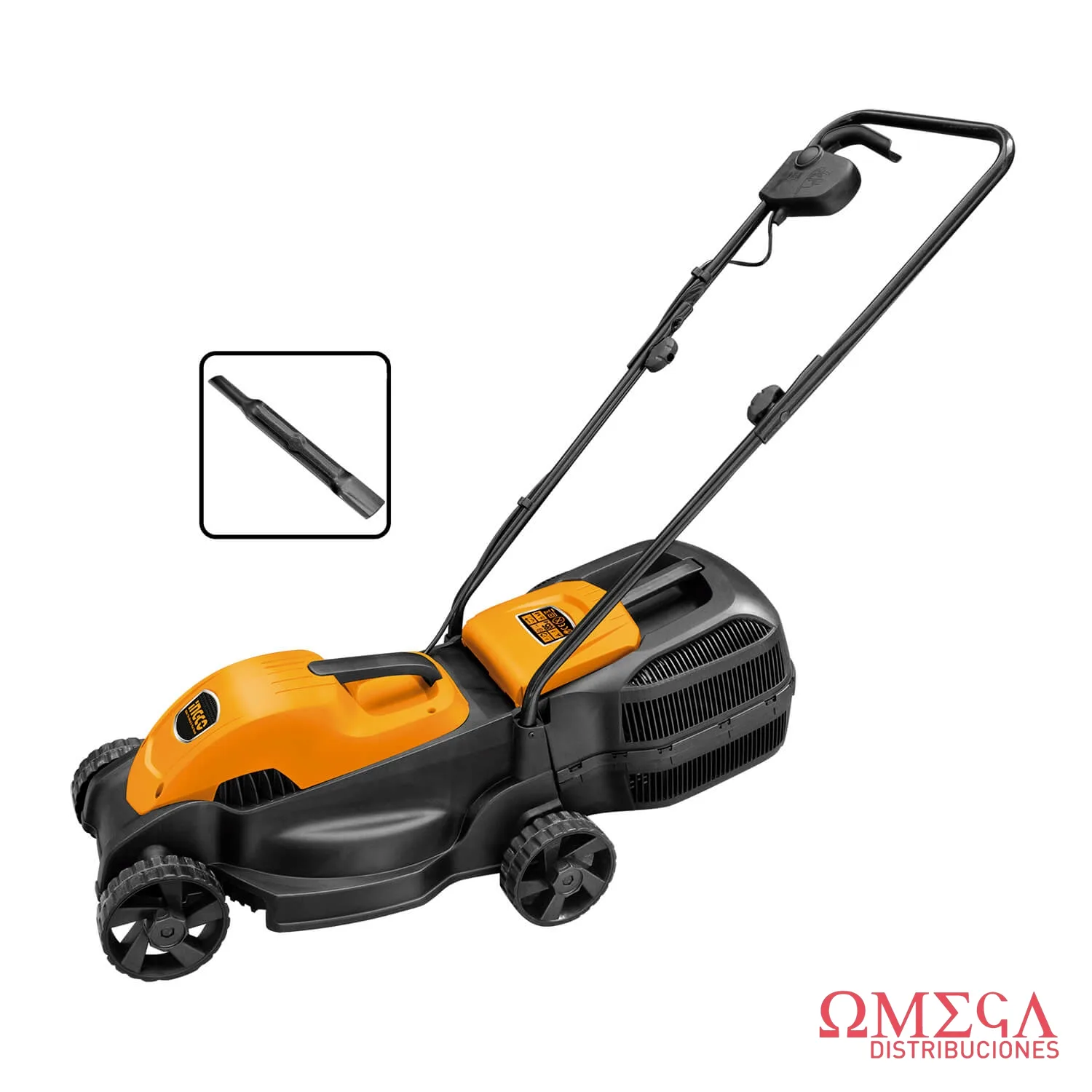 Cortadora de cesped 1200W Ingco 700677
