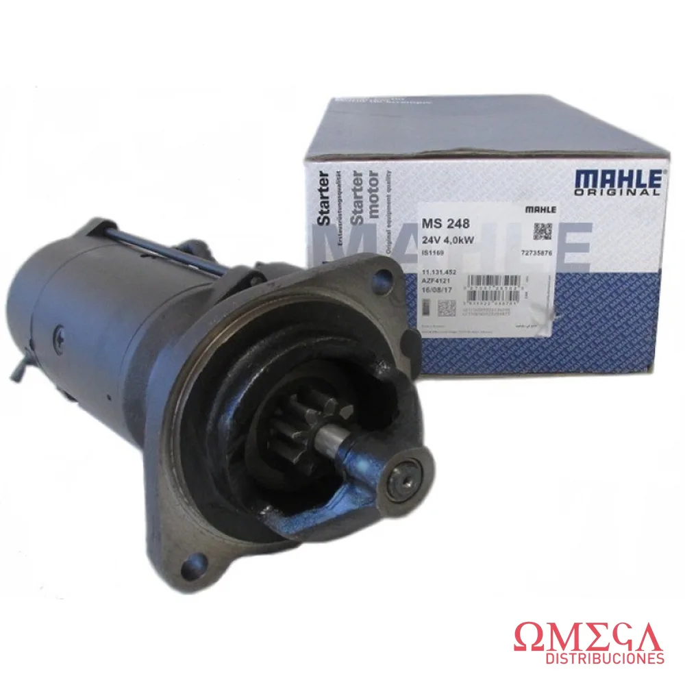 Motor de arranque Mahle — Ford F14000 MS248