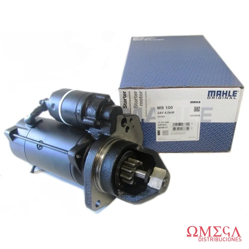 Motor de arranque Mahle — Iveco Eurocargo MS100