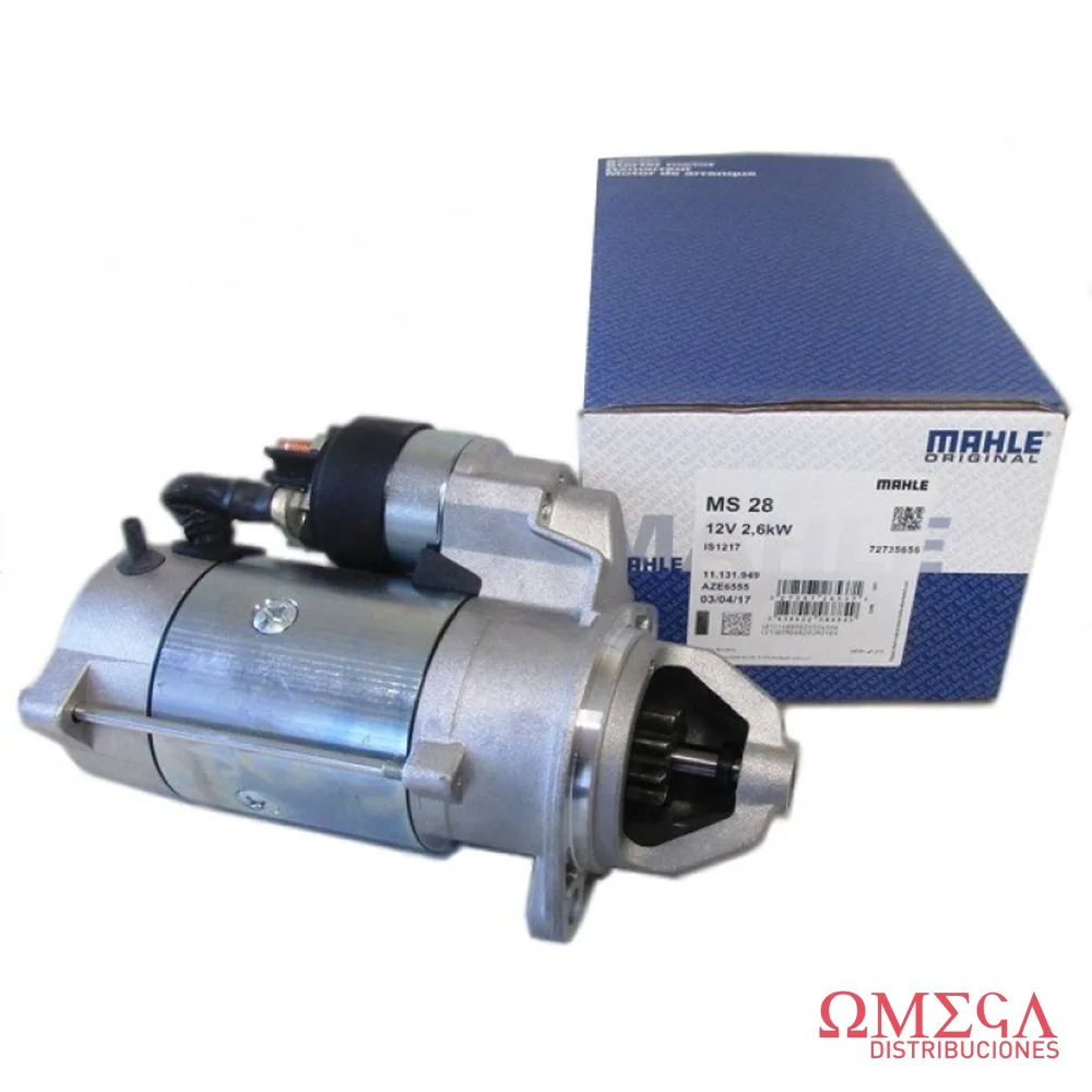 Motor de arranque Mahle — Iveco industrial MS28