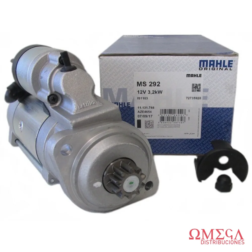 Motor de arranque Mahle — John Deere 4075T MS292