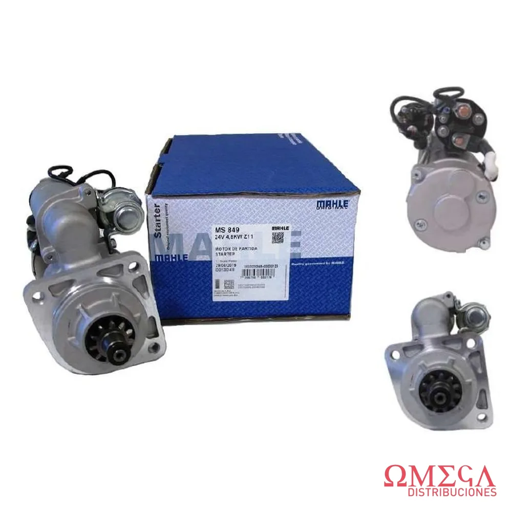 Motor de arranque Mahle — Mercedes-Benz 1720A MS849