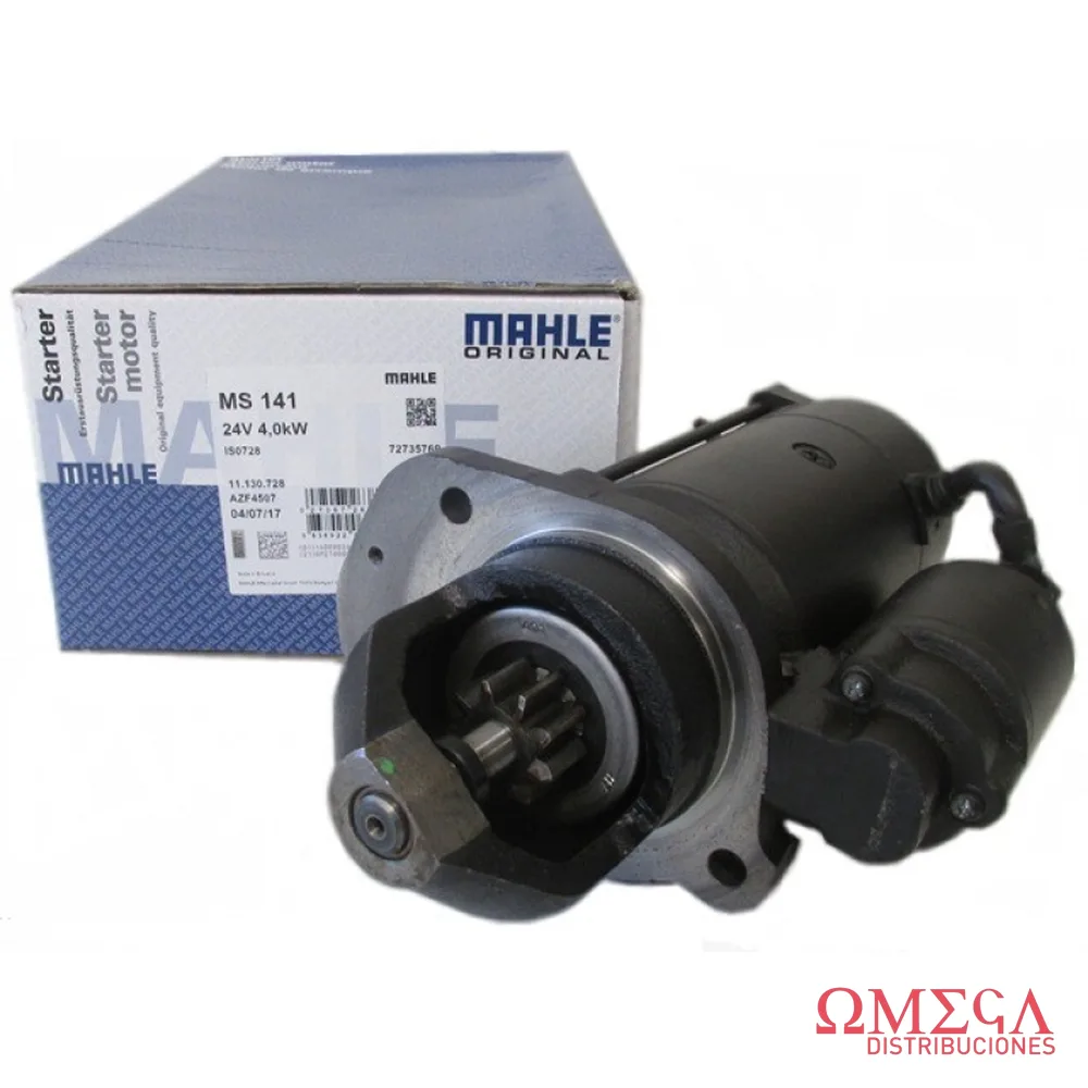 Motor de arranque Mahle — Mercedes-Benz OM904 MS141
