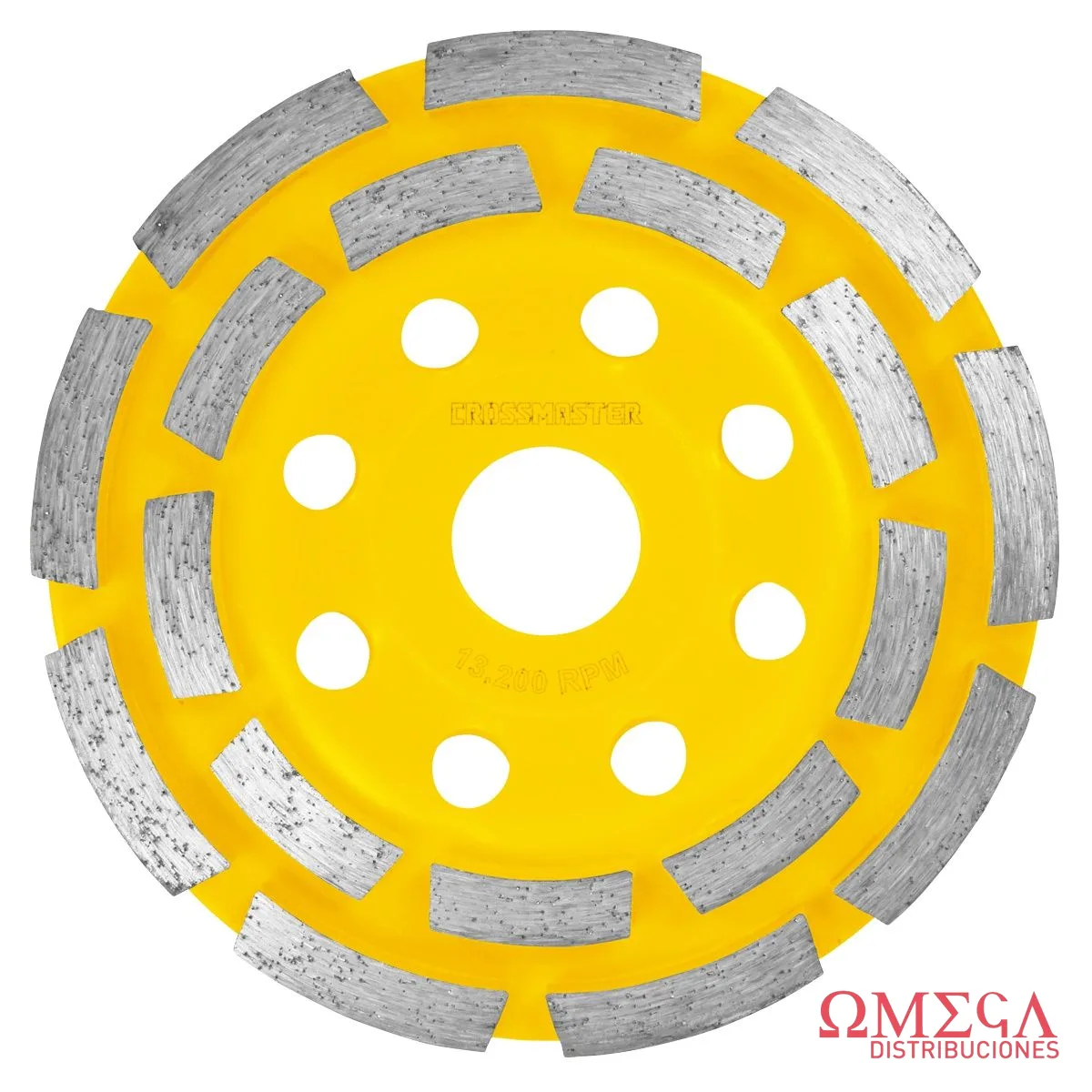 MUELA SEGMENTADA 2 ANILLOS 115mm CROSS 9971446