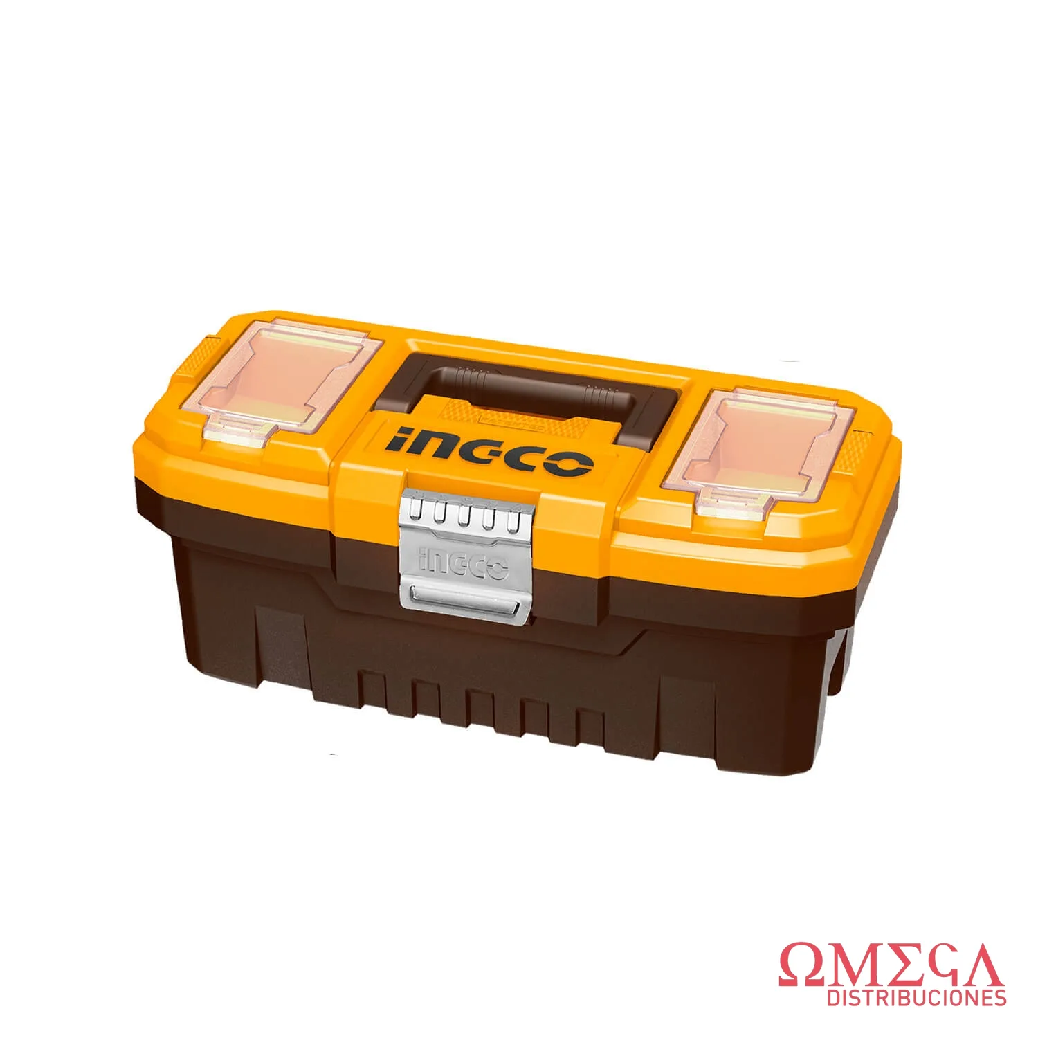 Caja plástica con cierre metalico 14PLG Ingco 700774