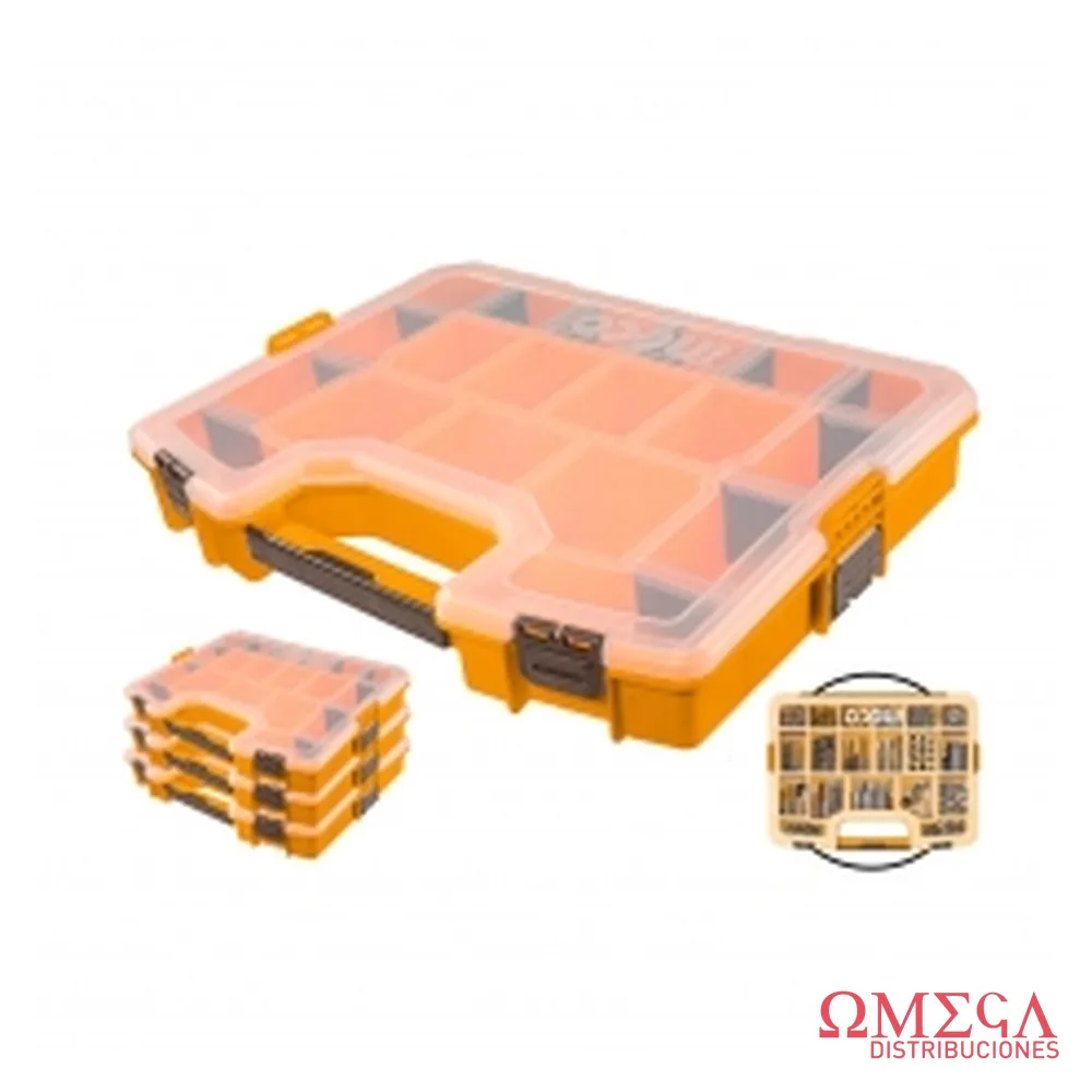 Caja organizadora plástica 17PLG Ingco 701360