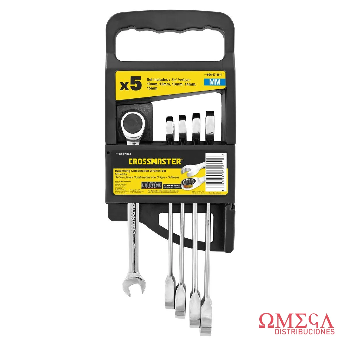 Set llaves crique 5PCS mm Crossmaster 9966786.1