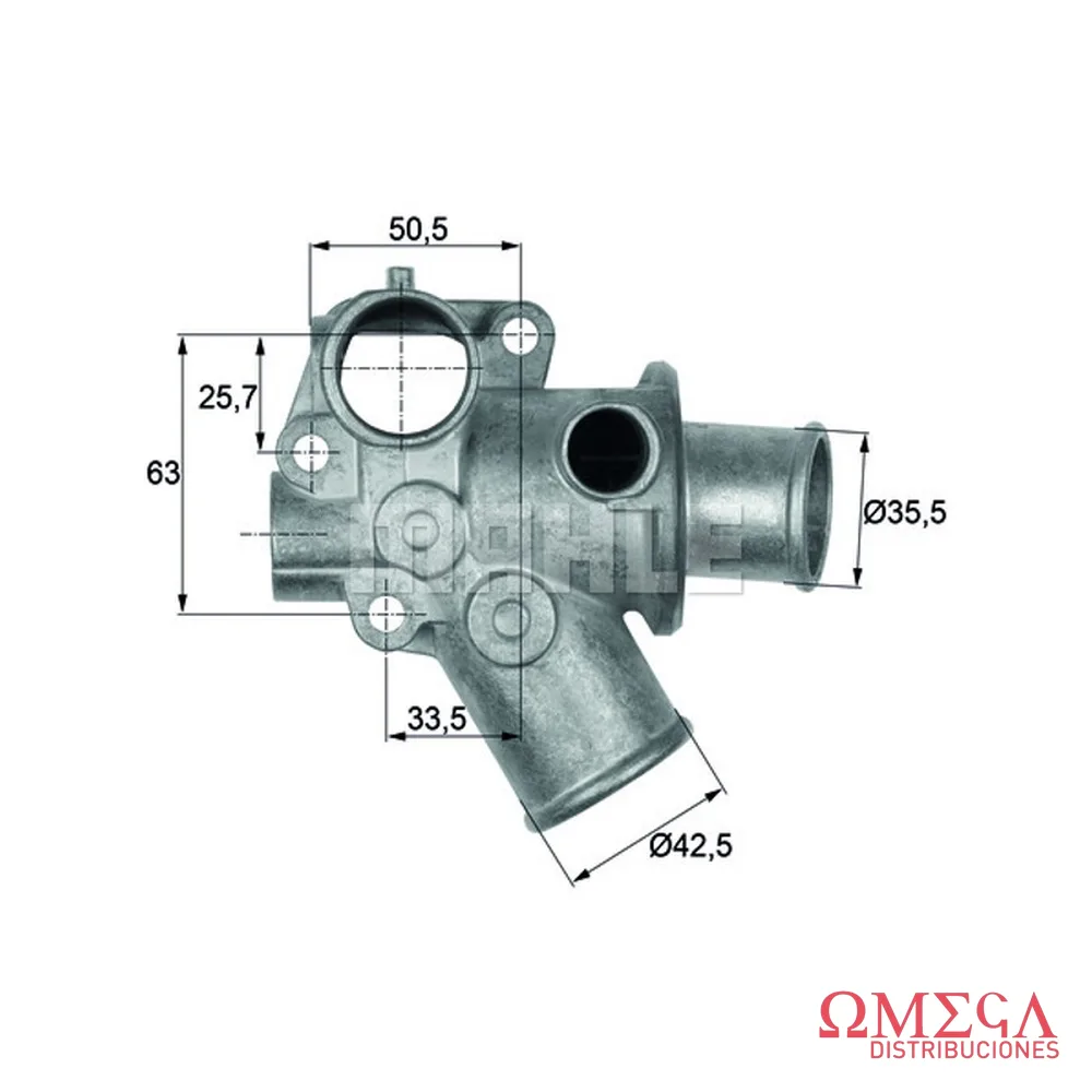 Termostato Mahle — Alfa Romeo 145/146 TI11280D