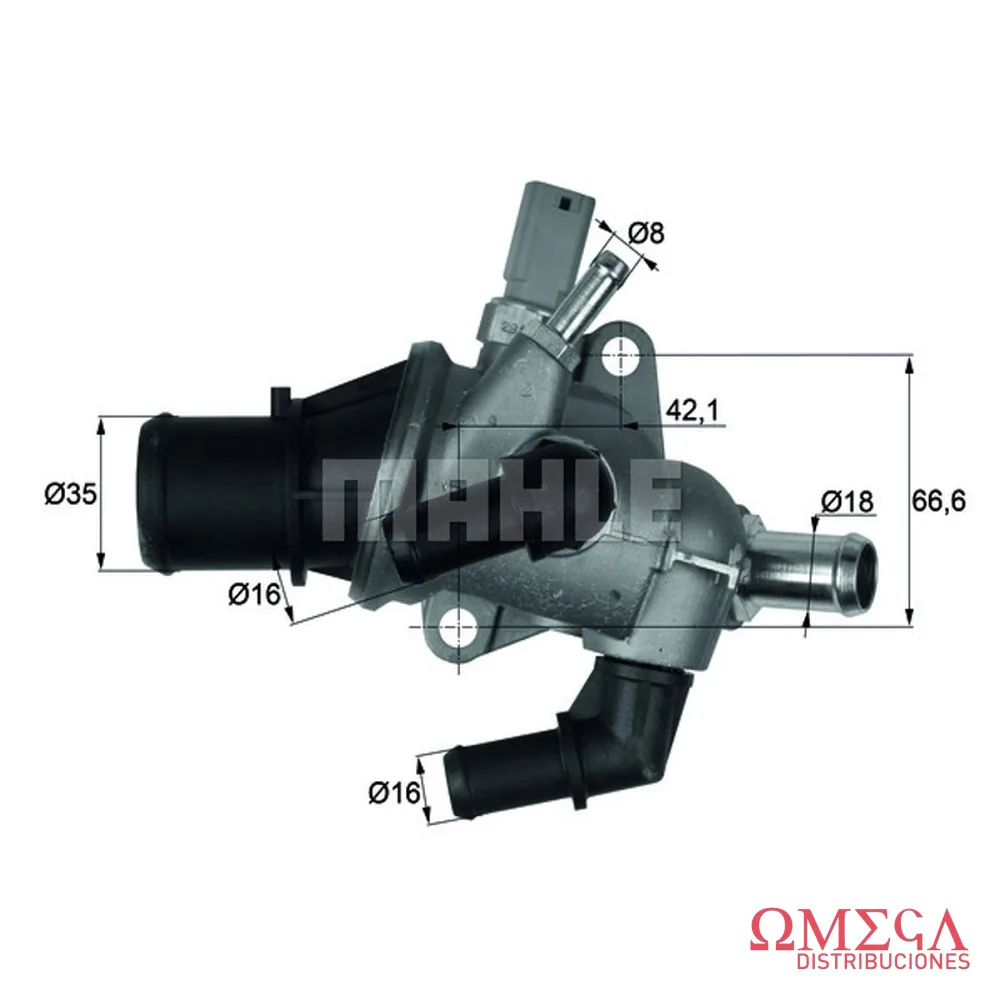 Termostato Mahle — Alfa Romeo 146 1.4 16V TI15883