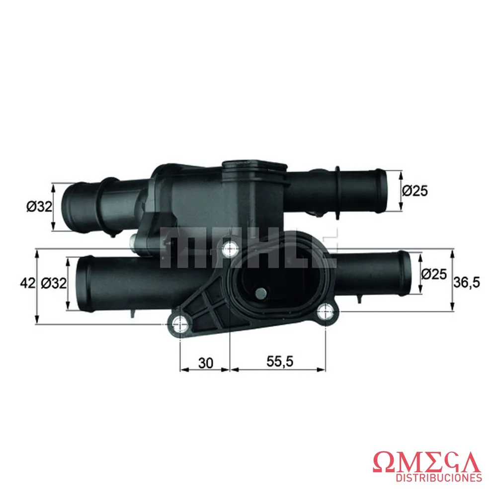 Termostato Mahle — Audi A3 Automatico TM2105