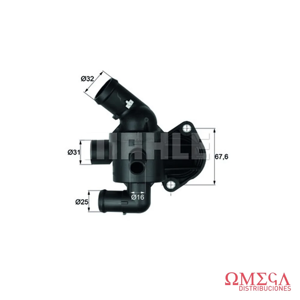 Termostato Mahle — Audi A3 TI1587
