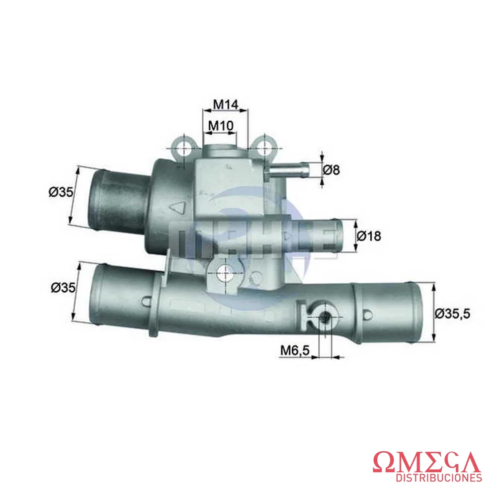 Termostato Mahle — Fiat Palio 1.6 16V TI12488