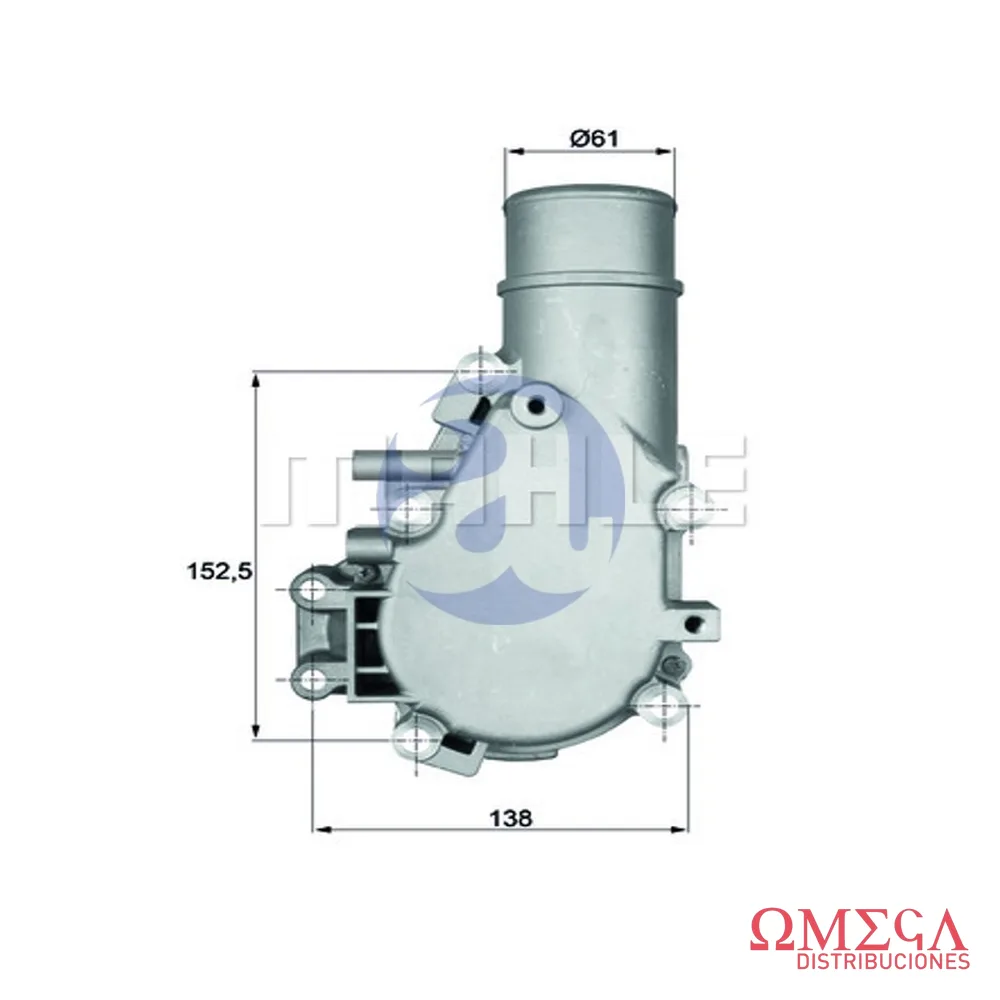 Termostato Mahle — Iveco Stralis 490S39T TI13684