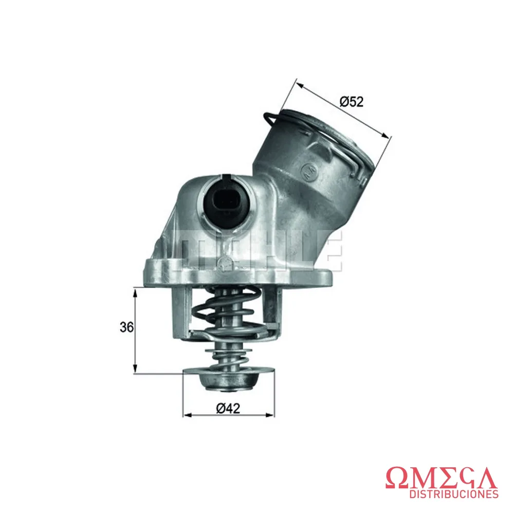 Termostato Mahle — Mercedes-Benz E500 TM29100D
