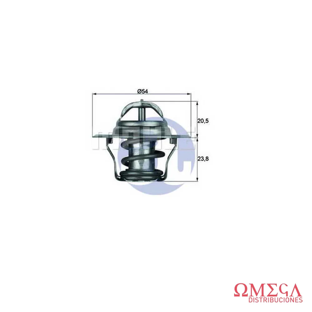 Termostato Mahle — Volkswagen Bora/Golf/A4/TT TX1487D