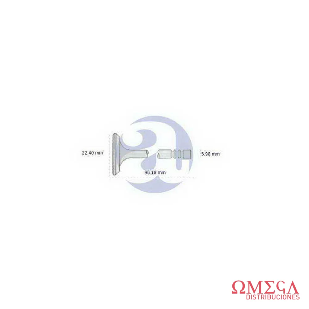 Válvula de motor Mahle para GNC Fiat Palio Fire 16V 26003E  GNC