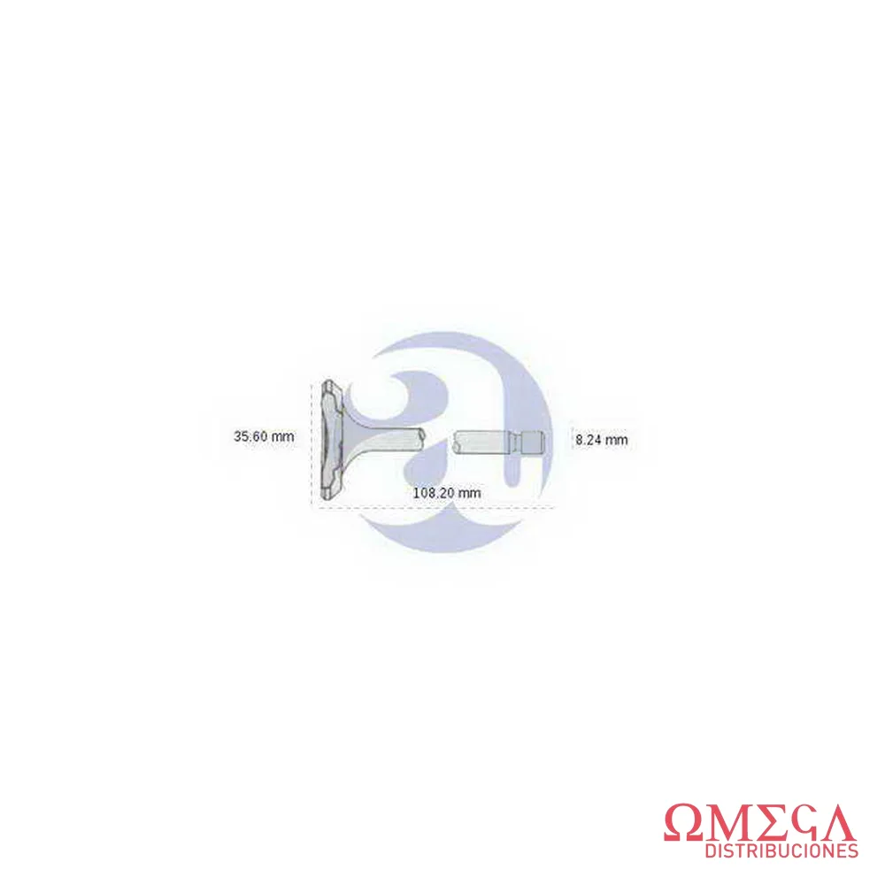Válvula Mahle para GNC Ford Falcon 188-221 21064E  GNC4