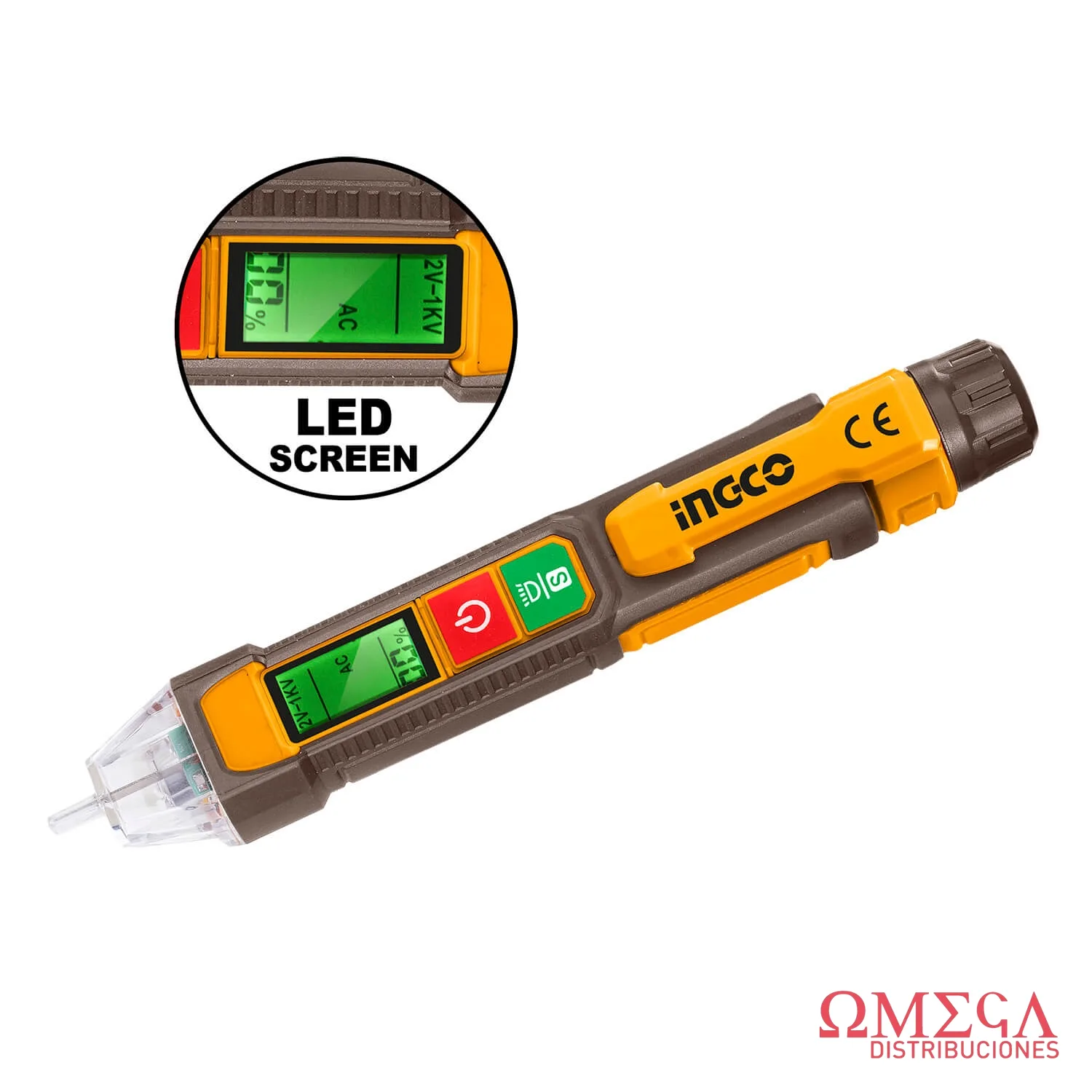 VD210003- TESTER/ DETECTOR DE VOLTAJE AC SIN CONTACTO 701209